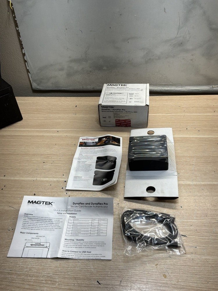 MagTek DynaFlex Pro  SECURE CARD READER AUTHENTICATOR /NEW/ JUA3277