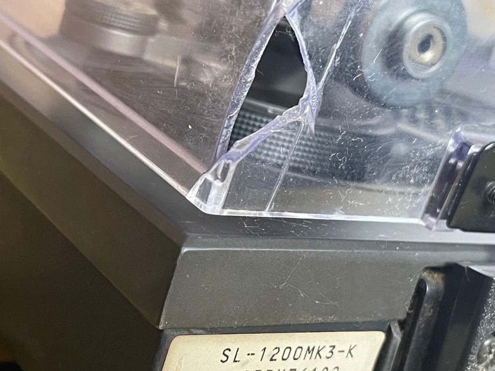 Technics SL1200MK3 Quartz Direct Drive DJ Turntable Record Player Junk