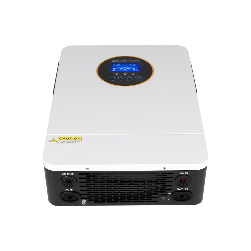 6200W Solar Hybrid Inverter 48V DC-110V/220V AC Split Phase Off-Grid Controller