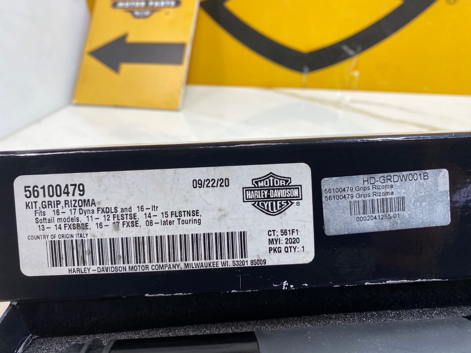 OEM Harley Davidson By Rizoma Hand Grips