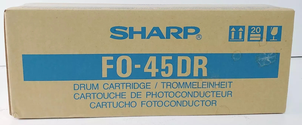 Genuine Sharp FO-45DR Drum Unit - NEW SEALED Free Shipping