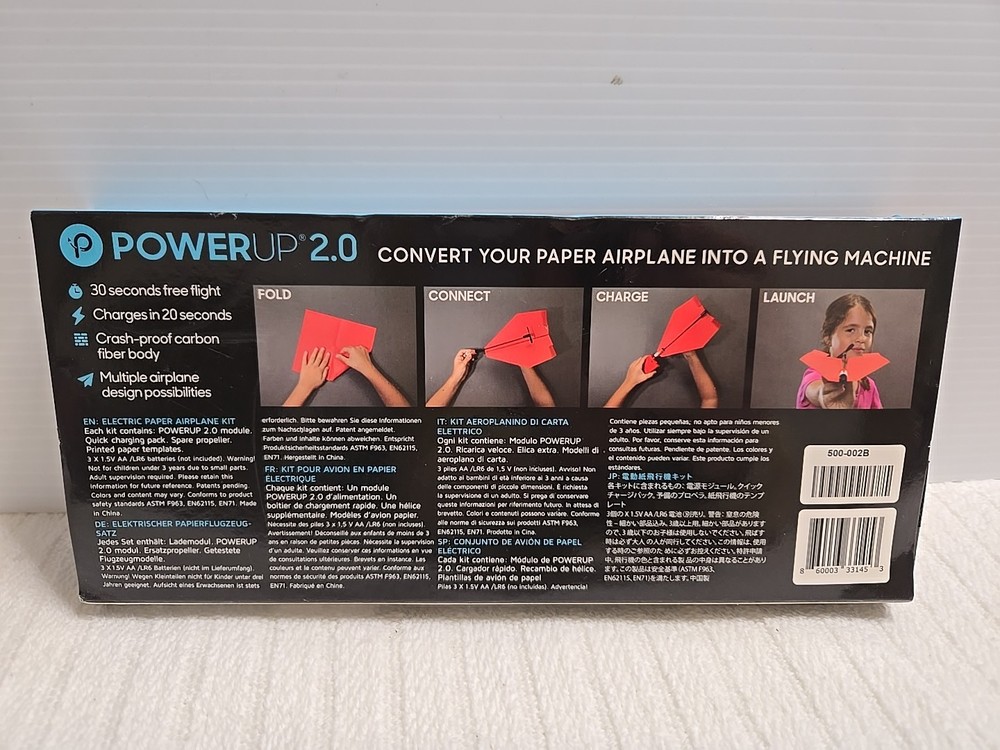 PowerUp 2.0 Paper Airplane Conversion Kit