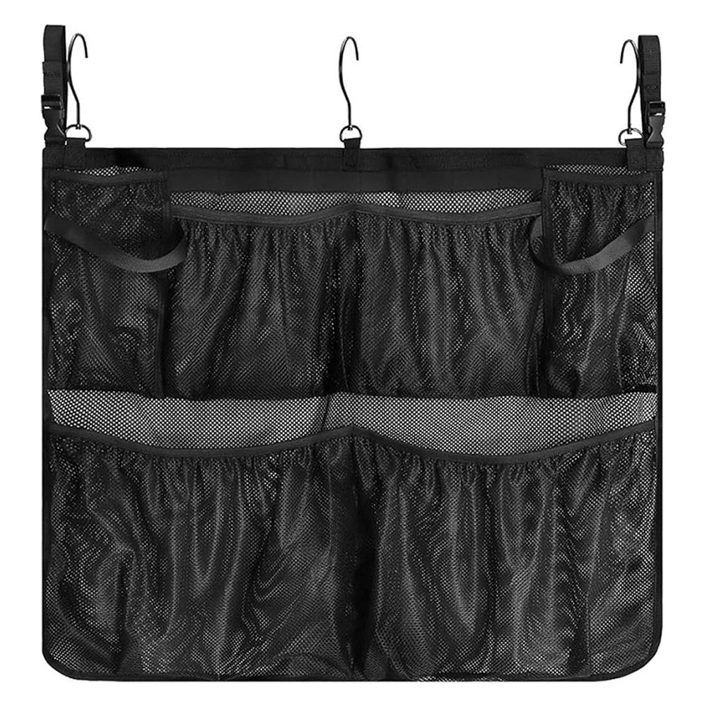 Efficient Pool Storage Bag with Adjustable Hooks for Easy Installation