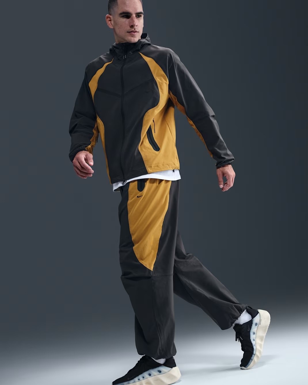 Nike Tech Dri-FIT Woven Oversized Pants IH8466-060 Anthracite (Men’s Small) S