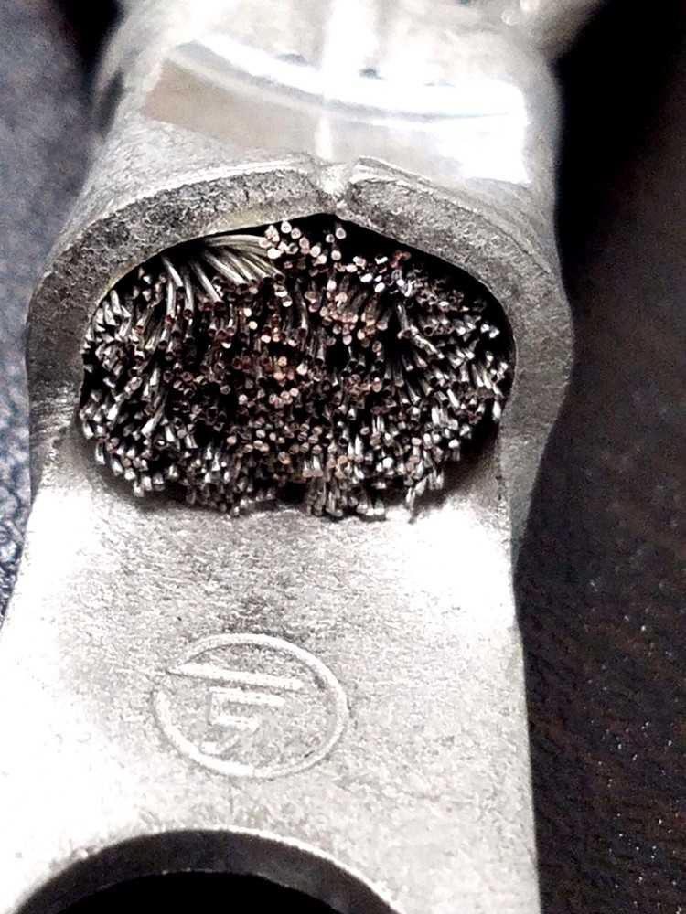 UNIVERSAL 10" COPPER TINNED BRAIDED GROUND STRAP CABLE - ENGINE, FIREWALL, FRAME