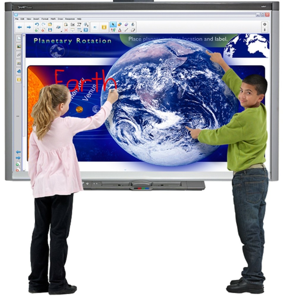 Interactive Smart Board SB680 and NEC Short Throw projector