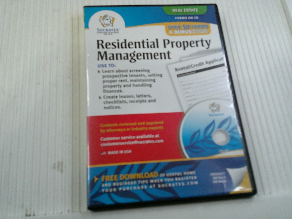 Residential Property Management Compact Disc