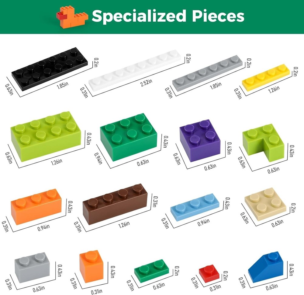 Basic Building Blocks 1500 Count