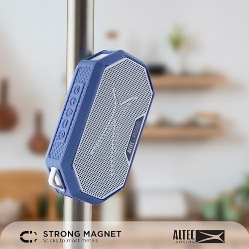 Altec Lansing HydraMini 2.0 Bluetooth Speaker - Periwinkle Blue