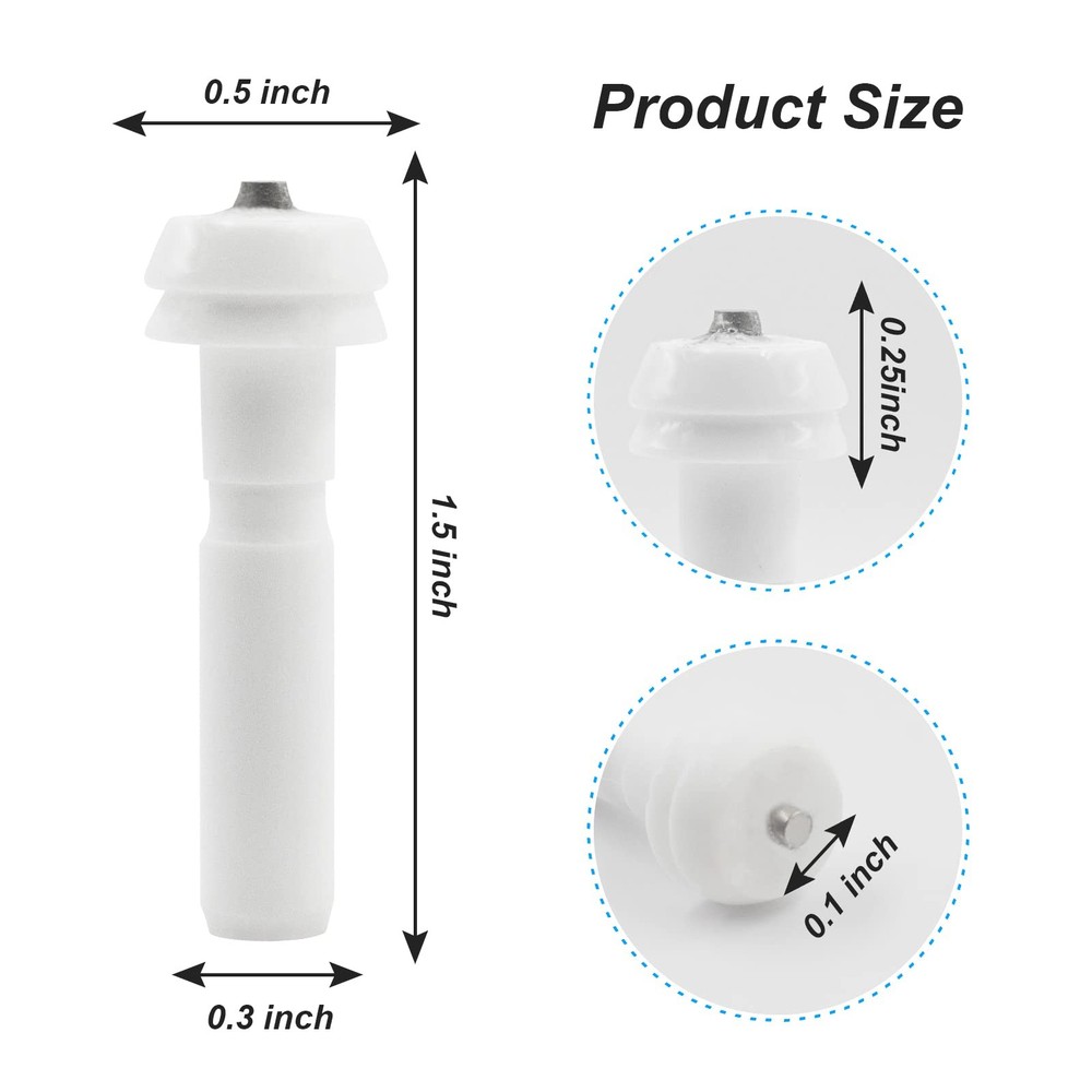 4 Pack Premium Gas Range Oven Spark Electrode Igniter Replacement for White