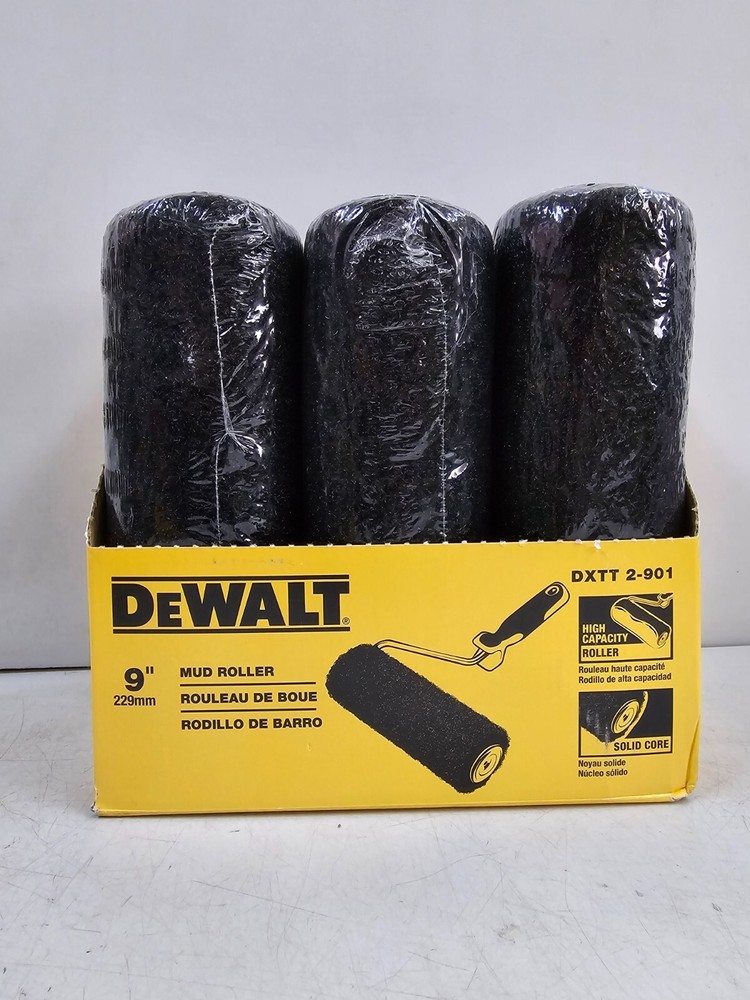 (6) DEWALT 9 in. Mud Roller Replacement Sleeve
