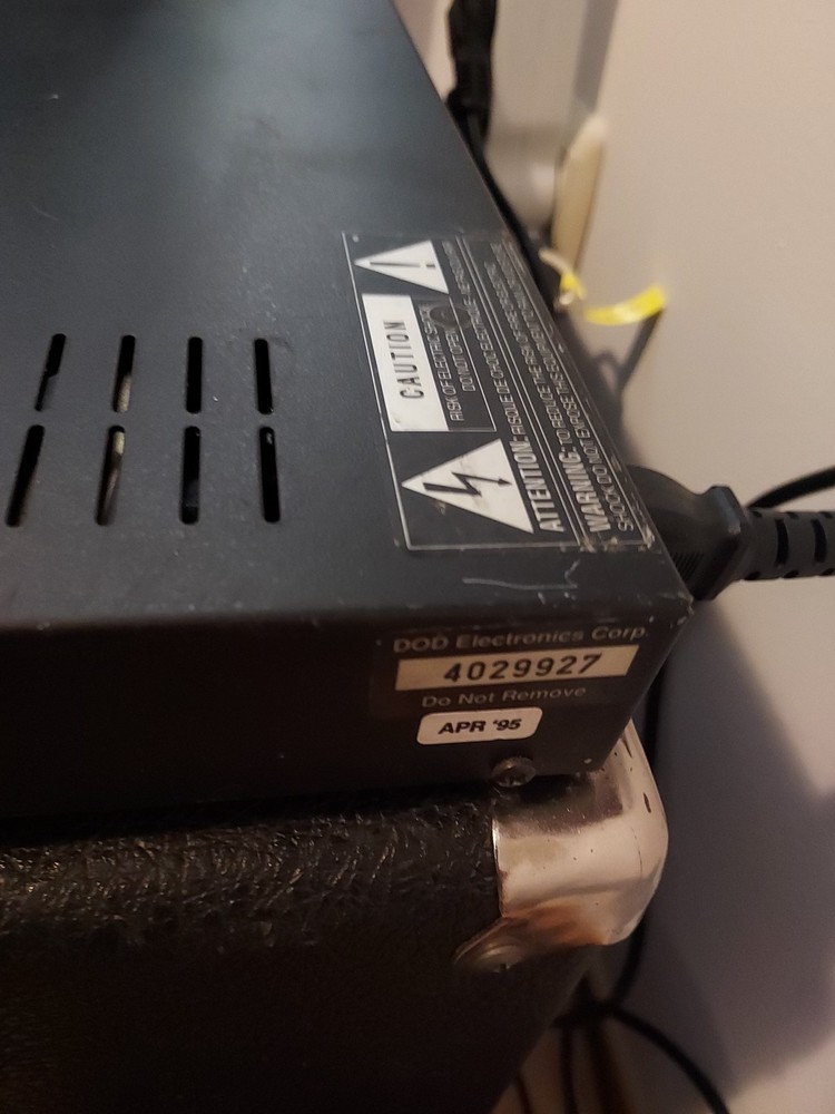 Digitech Valve Fx guitar preamp/effect processor.