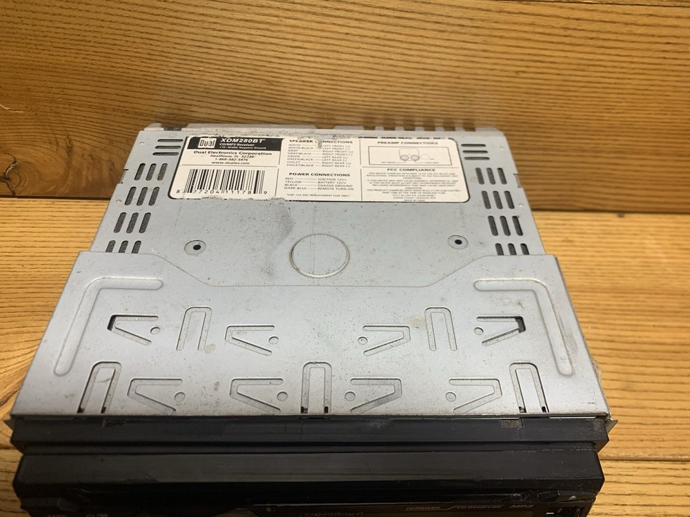 Dual XMD280BT Radio, UNTESTED