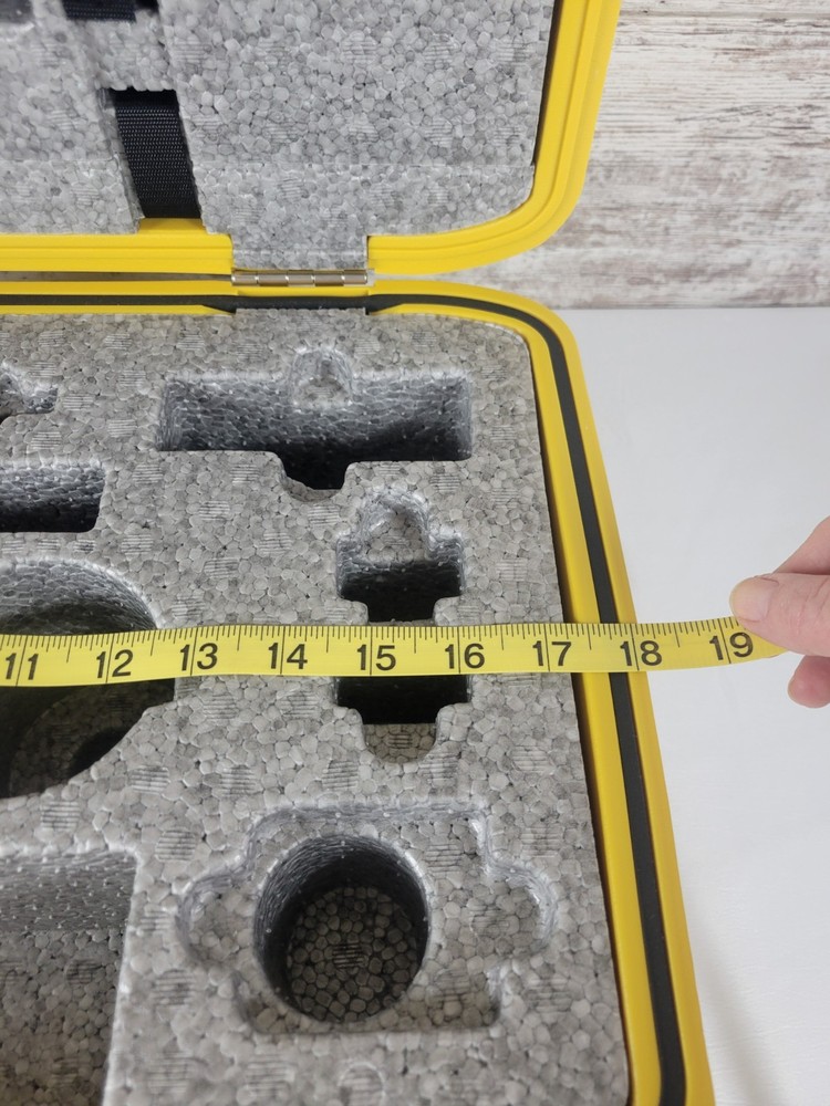 Topcon Hard RC-5A Case ONLY Carrying Case w/ Foam Inserts (Replacement Case)