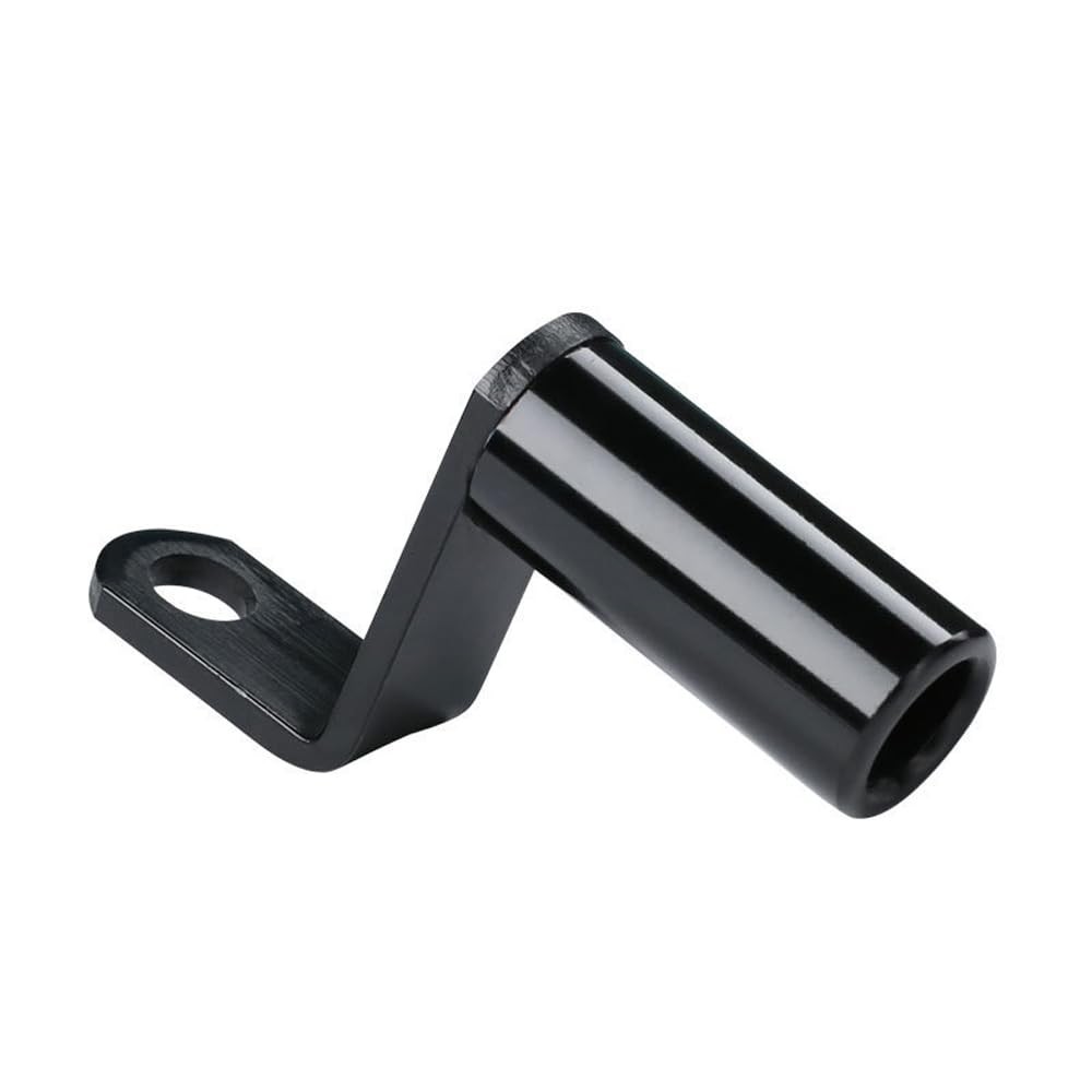 2 Pack Motorcycle Handlebar Extender Mirror Mount Extension Post Extension Ba...