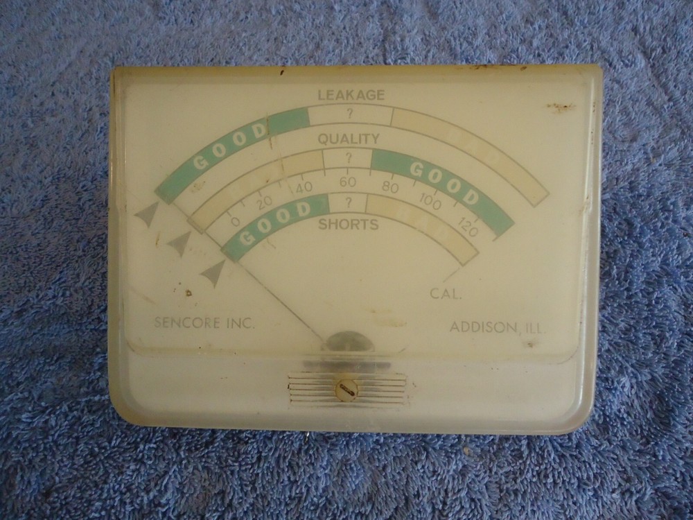 SENCORE TC-131 TUBE TESTER REPLACEMENT METER TESTED WORKING