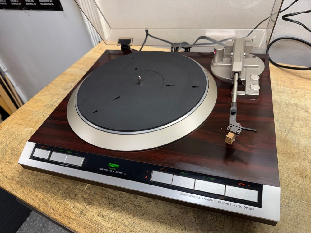 DENON DP-F51 Direct Drive Fully Automatic Turntable