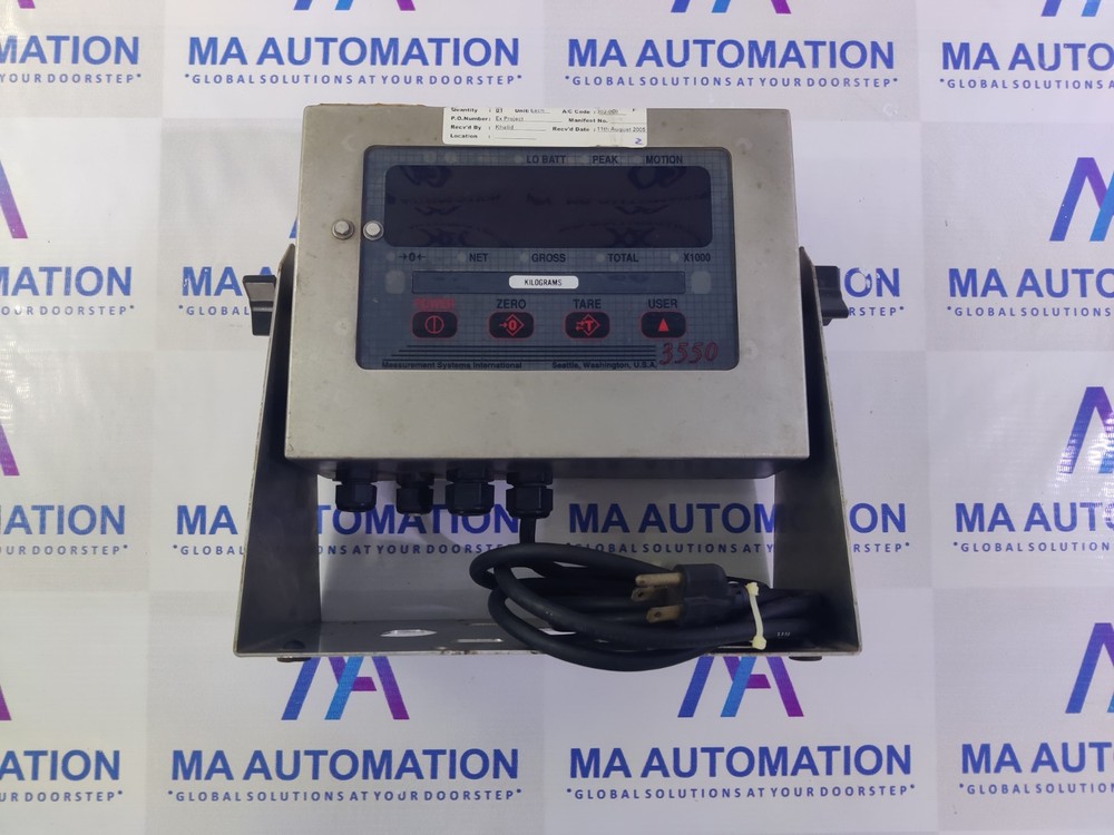 DIGTAL WEIGHT INDICATOR FOR DERRICK PYRAMID DISPLAY MSI 3550