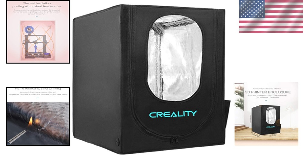 Creality Printer Enclosure w/ Flame Retardant Material