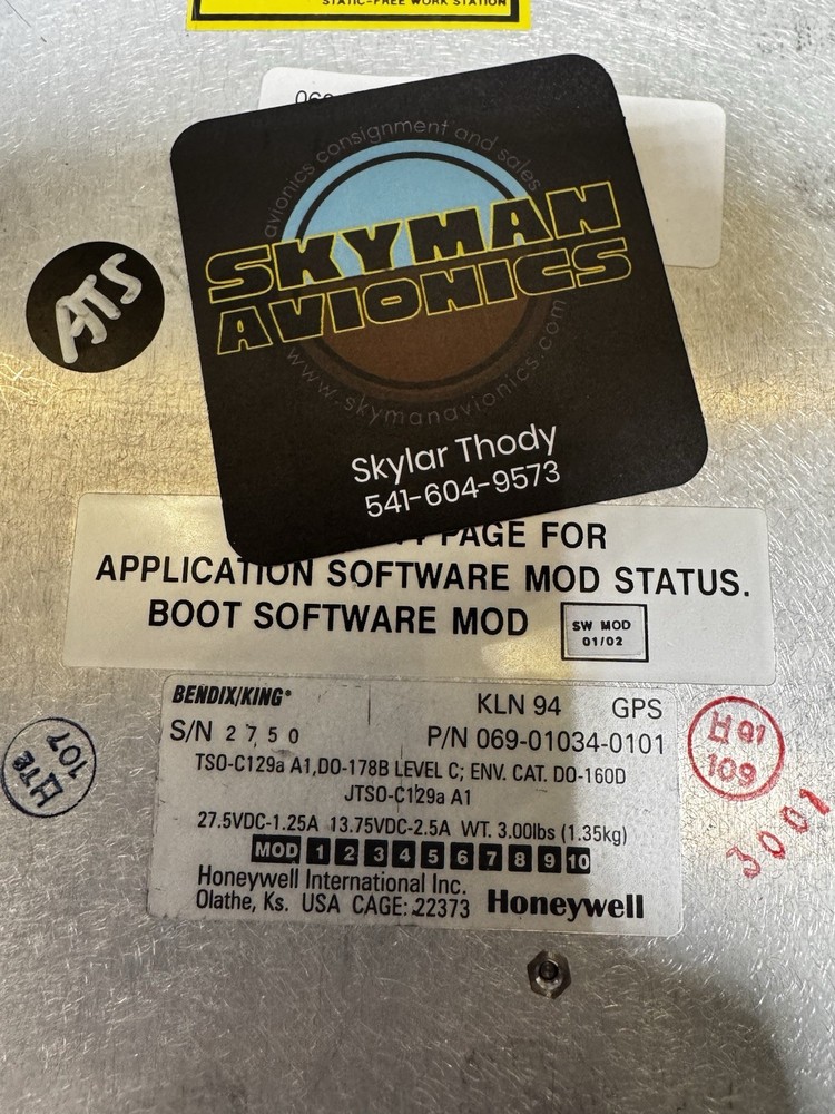 Bendix King KLN 94 Color GPS