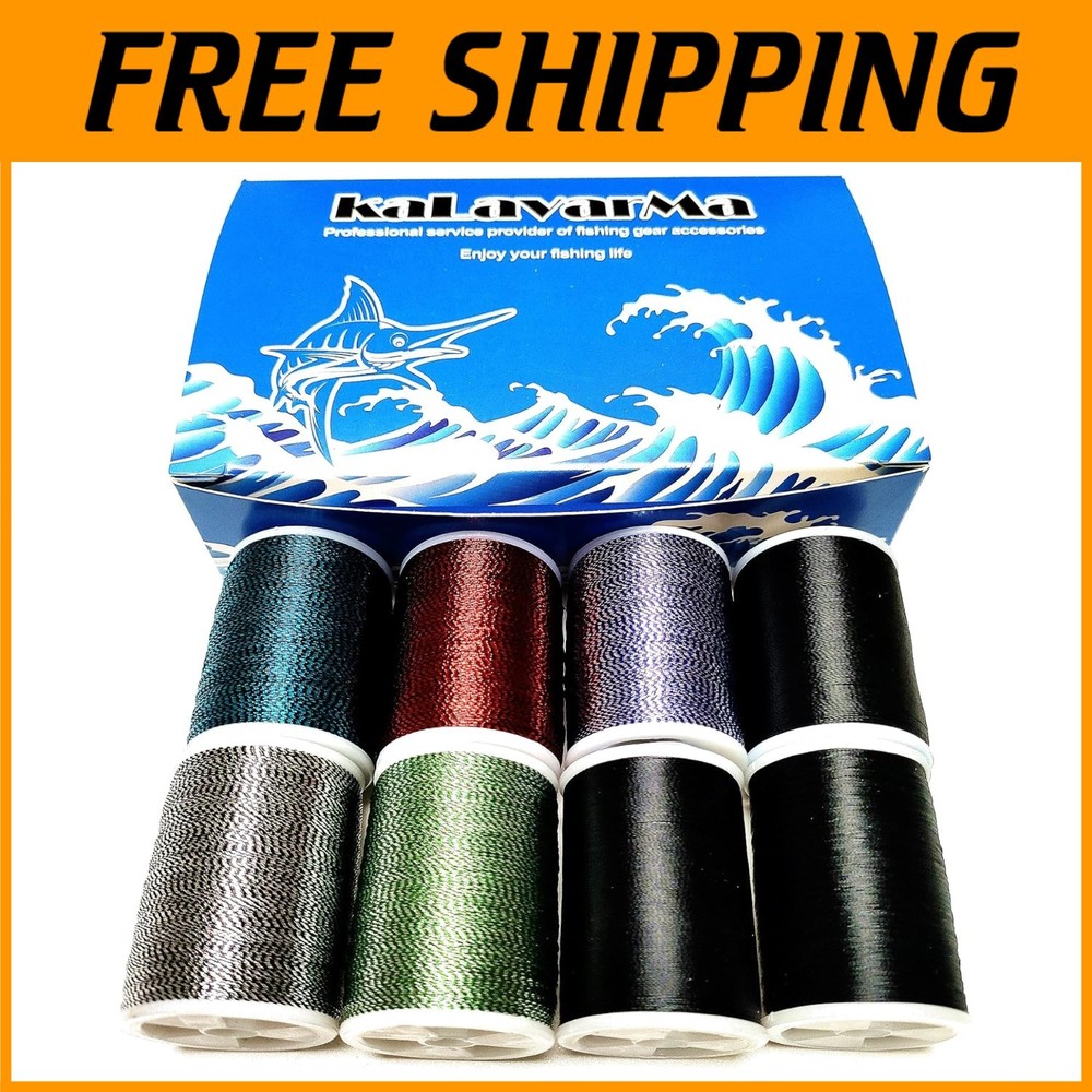 Mixed Color Thread for Rod Wrapping