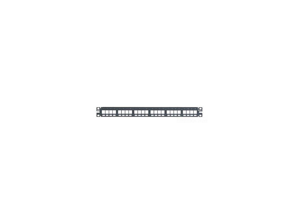 Panduit NKPP24FMY Netkey Flush Mount Modular Patch Panel - Patch Panel - 1U - 24