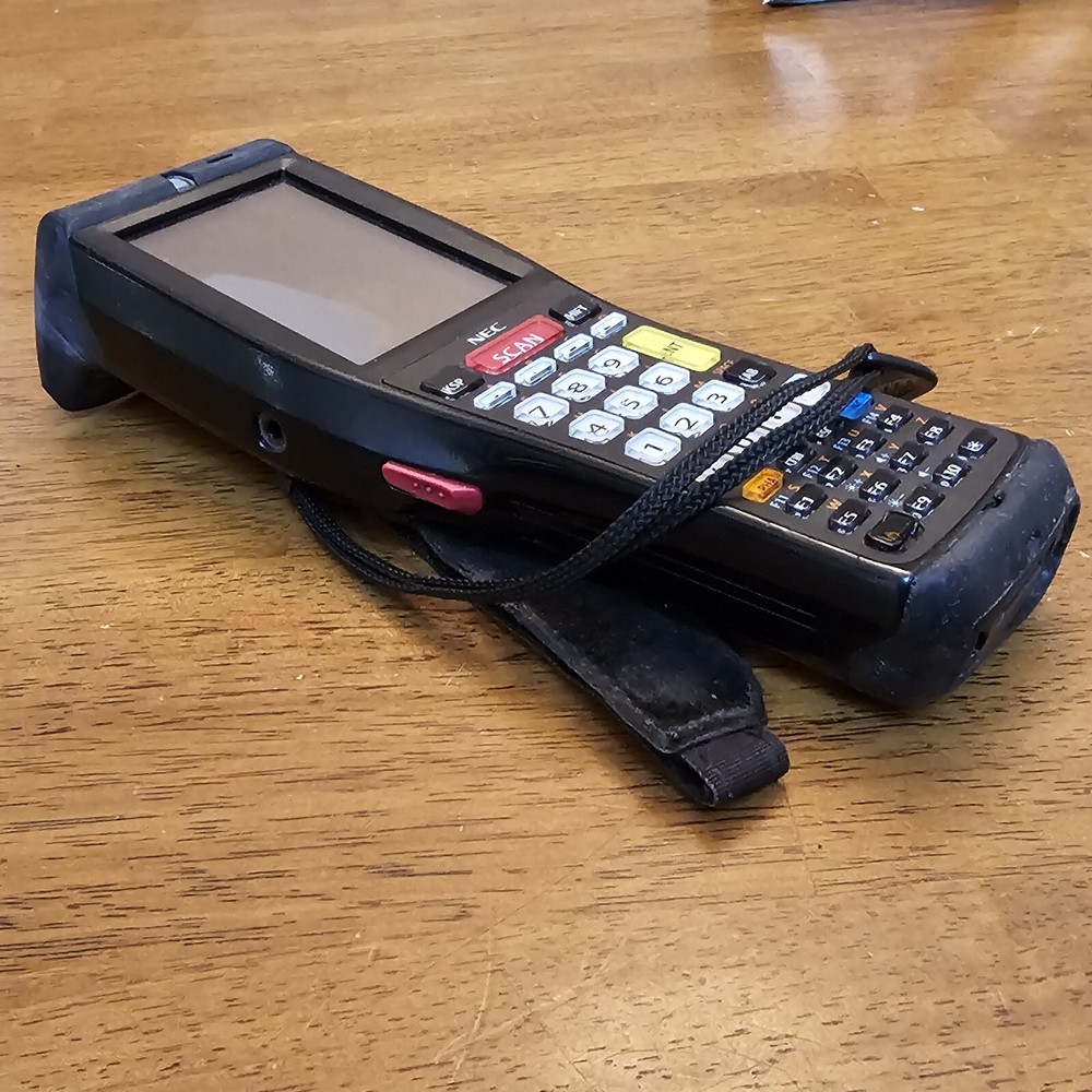 NEC Handheld Terminal Scanner Model S1635-01B with Battery (UNTESTED)