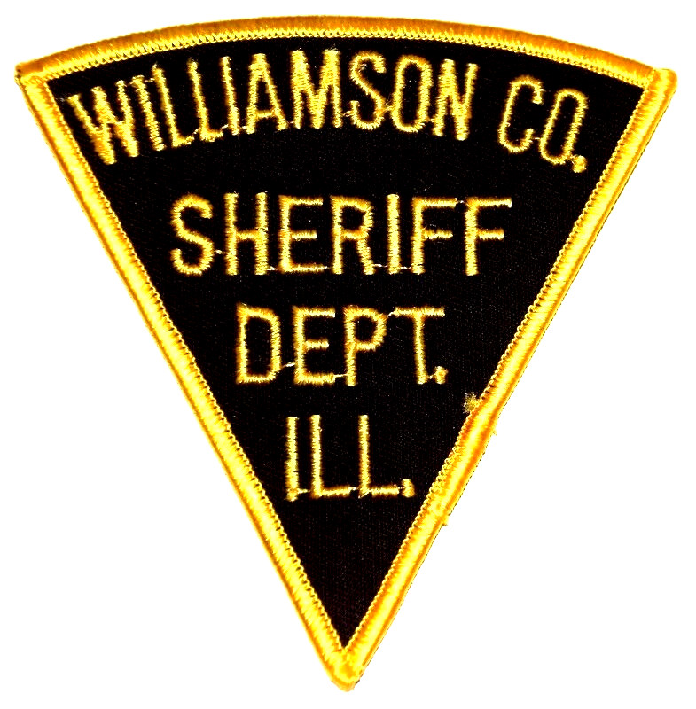 WILLIAMSON COUNTY – SHERIFF DEPT - ILLINOIS IL Sheriff Police Patch PIE SHAPE
