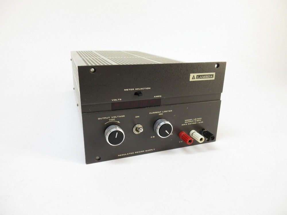 Lambda LQ-533 Regulated Power Supply 0-60V, 3.3A
