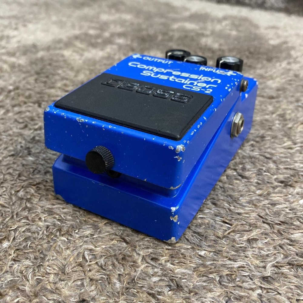 BOSS CS-2 Compression Sustainer Used Compressor