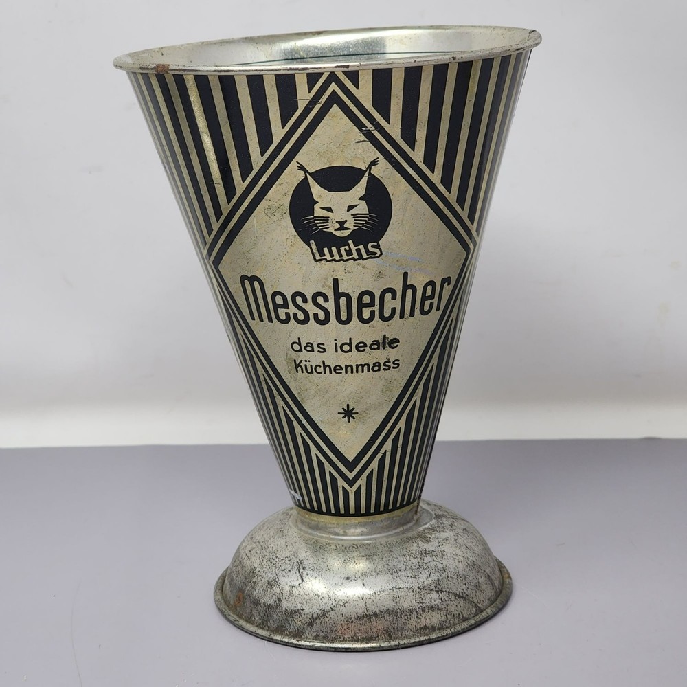Vintage MCM Luchs Messbecher German Measuring Cup/Cone Barware