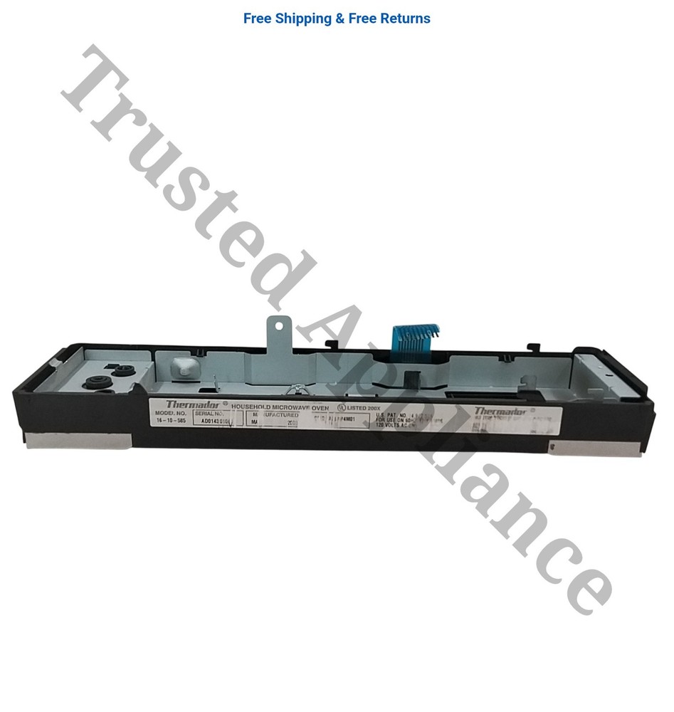 Bosch Thermador Microwave Control Panel 16-10-585 stainless