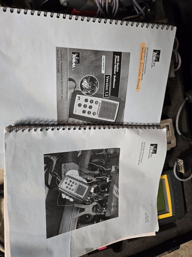 IDEAL 61-805 Three Phase Power Quality Analyzer