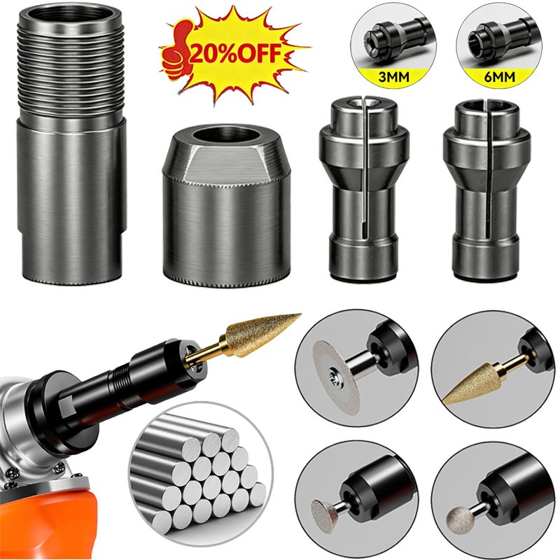 NEW Angle Grinder Adapter Converter for Home DIY Projects Thread Cutting Cutting