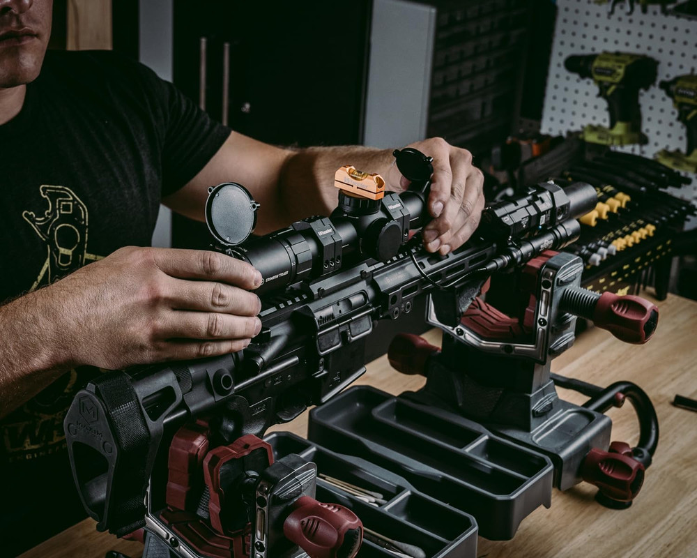 Engineering Professional Reticle Leveling System with Heavy-Duty Construction, U