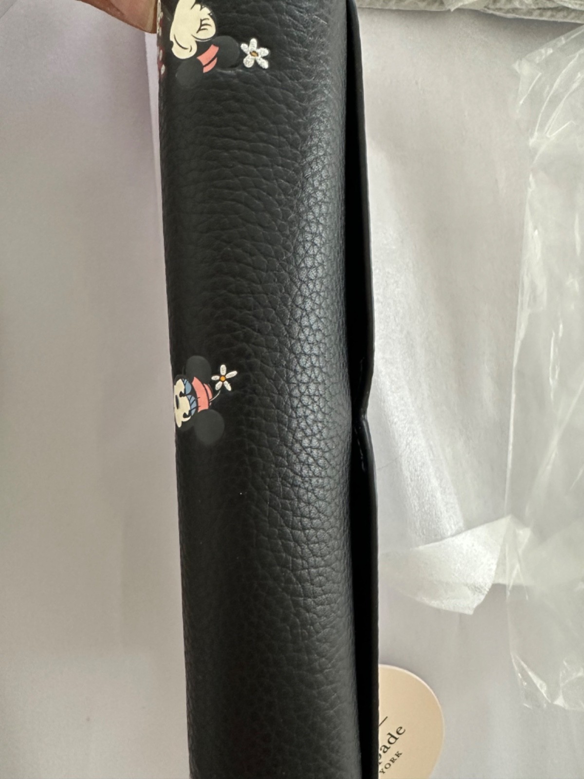 DISNEY KATE SPADE MINNIE CLUTCH BUCKLE WALLET PARK EXCL. NWT