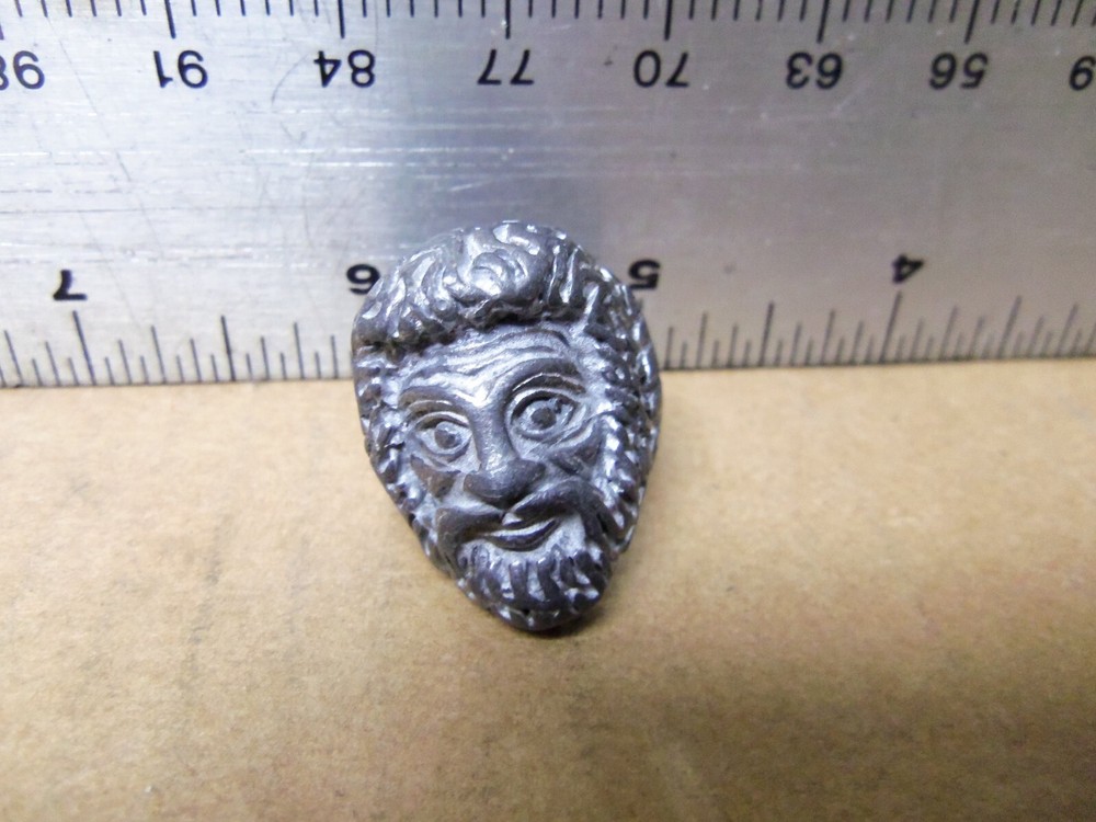 Beard & Moustache Face Ring - Size: 9 (NOS)