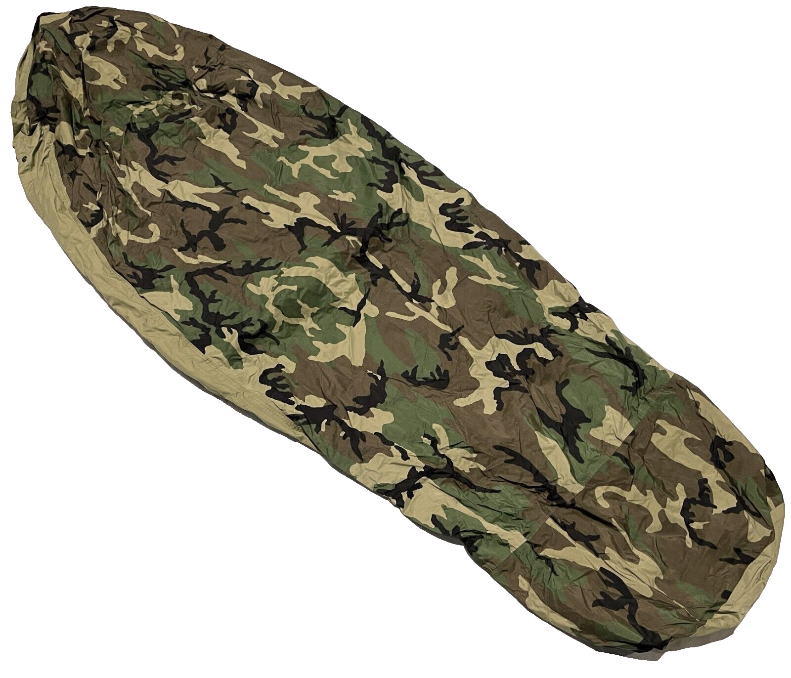 US Military WOODLAND Bivy Cover Goretex Sleeping Bag Cover 8465-01-445-6274 EXC