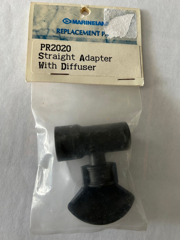 Marineland PR2020 Straight Adapter With Diffuser New!!!