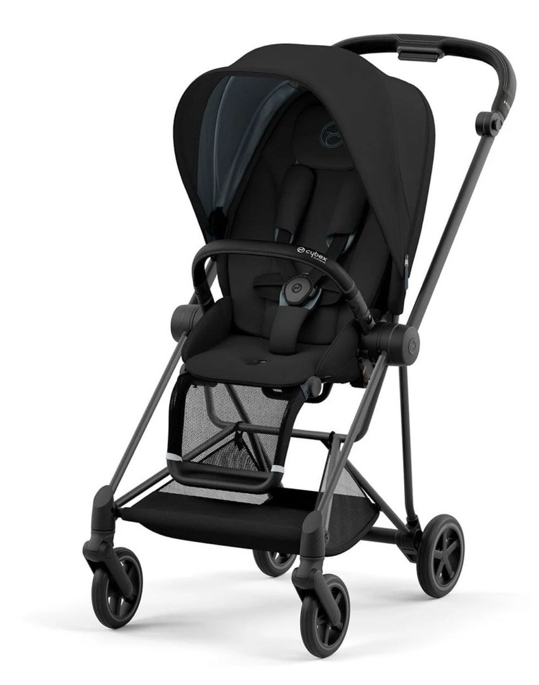 Cybex Mios Stroller, Includes Complete Seat Pack- Matte/Black - Platinum Edition