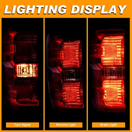 Tail Light Assembly Compatible with 2014-2015 Chevy 14-15 Left Driver Side