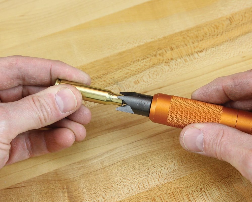 7777800 Versatile Stainless Steel Case Prep Multi Tool for Reloading Enthusiasts