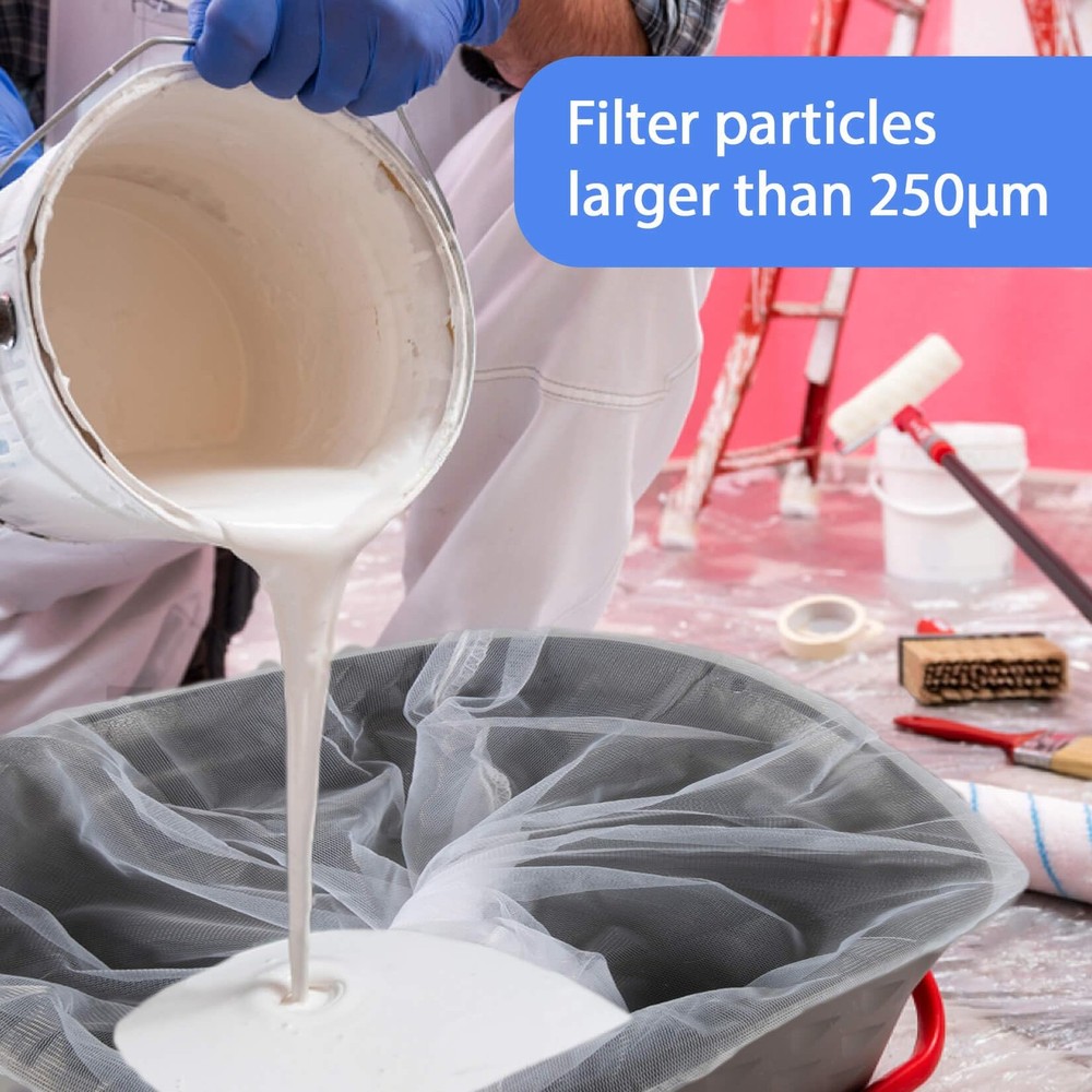 10PCS Paint Strainer Bag - 5 Gallon Filter Bucket