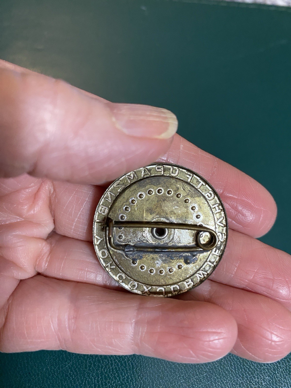 1935 Radio Orphan Annie SS Secret Society Decoder PIN