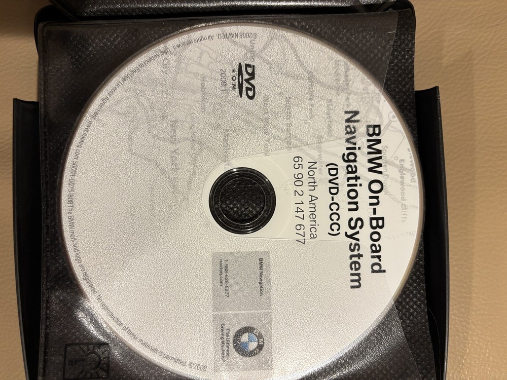 8 Disc BMW On-Board Navigation System CD DVD ROM Collection