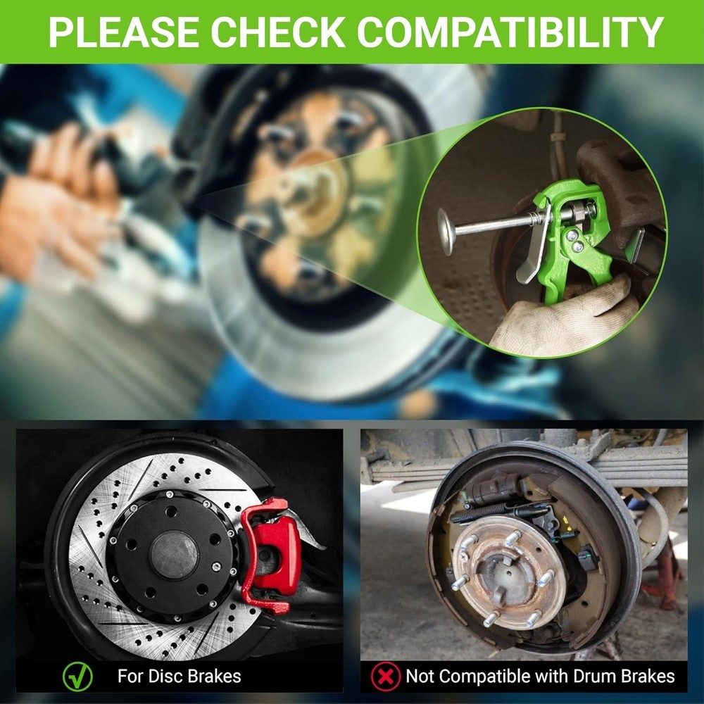 Brake Pad Caliper Spreader Tool for Disc Brake Systems Quick Installation