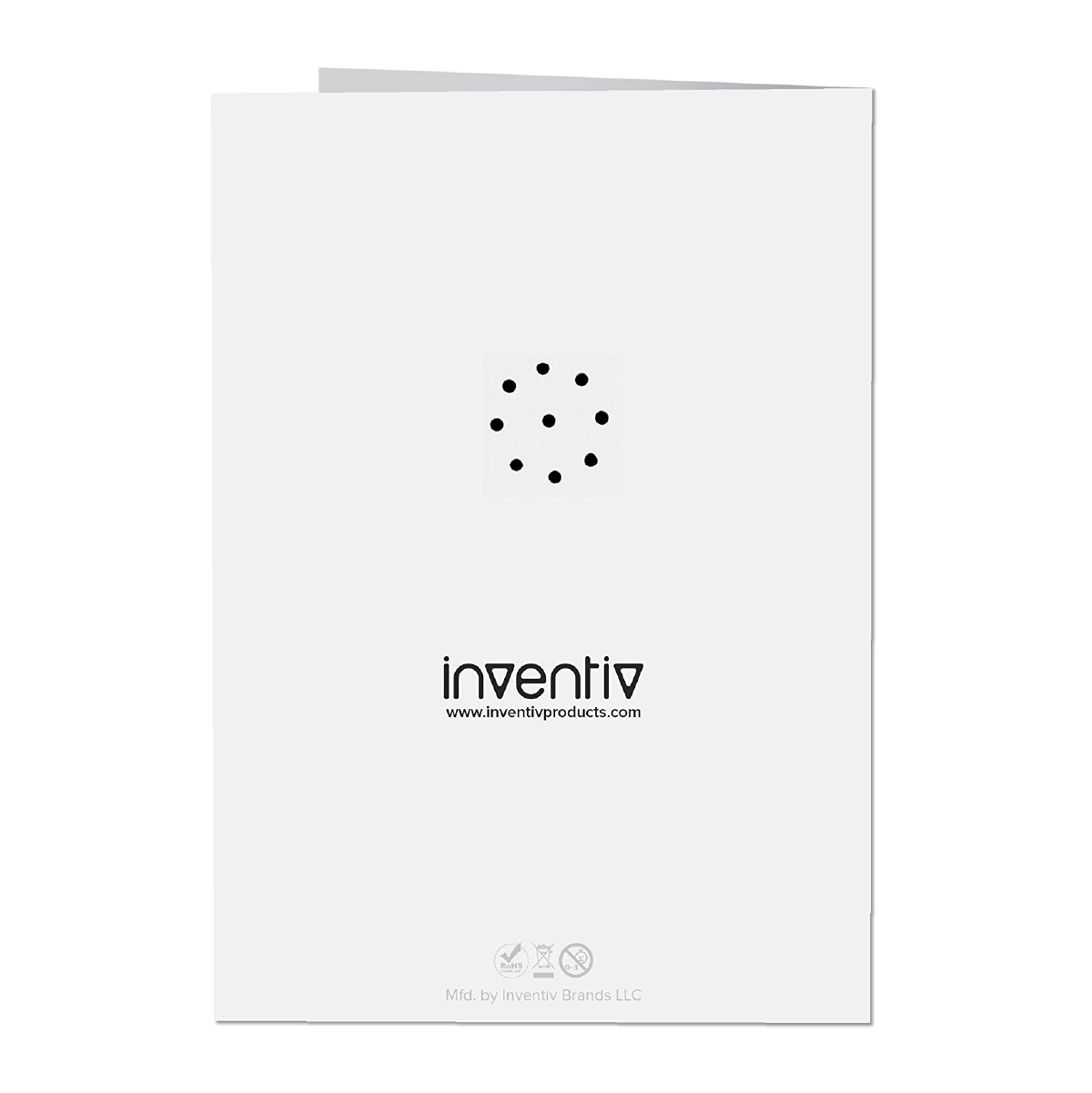 30 Second Recordable DIY Greeting Cards, Voice Recorder Module, Blank White