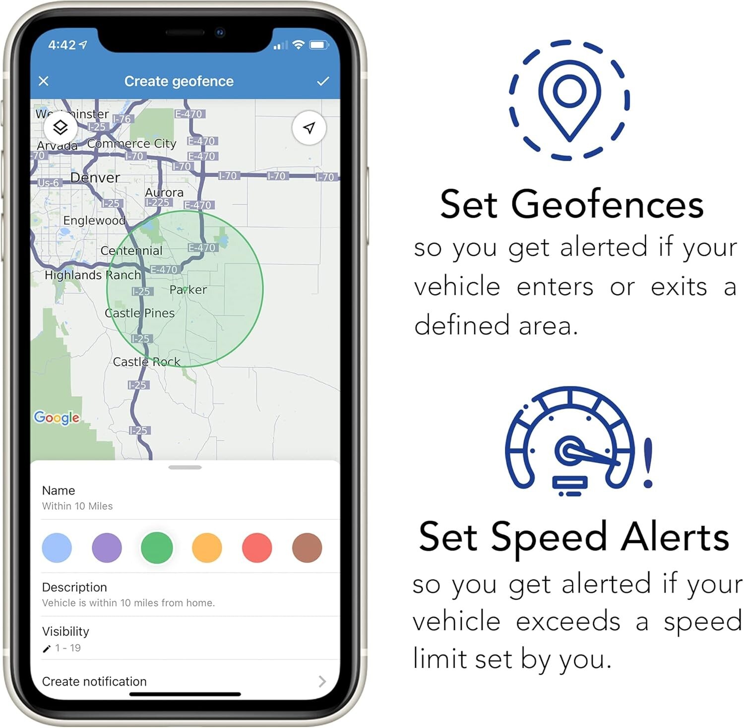 Brickhouse Security TrackPort OBD II Tracking Device - Car GPS Location Tracker
