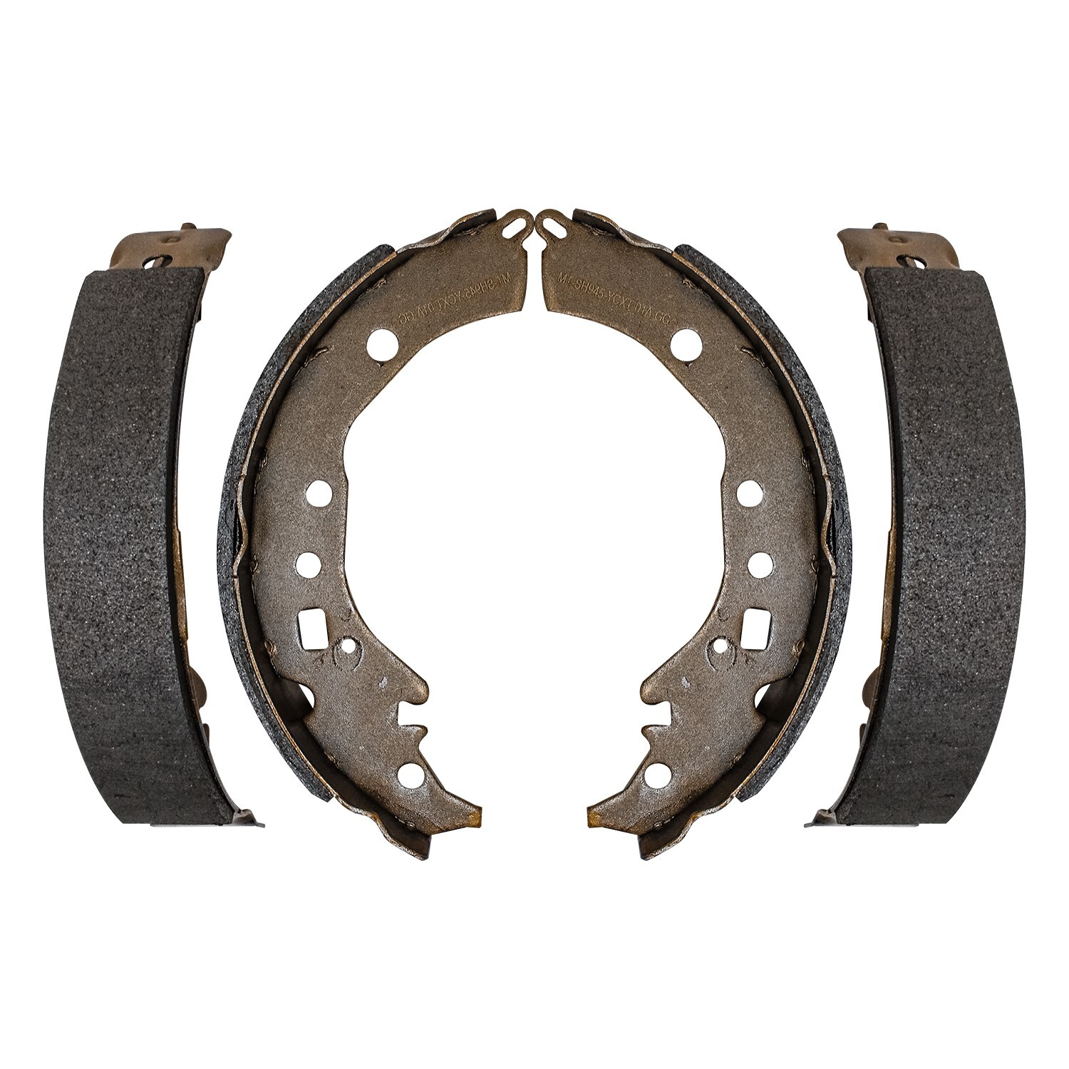 Front Ceramic Brake Pads + Rear Shoes for 2009-2017 2018 Scion xD Toyota Corolla