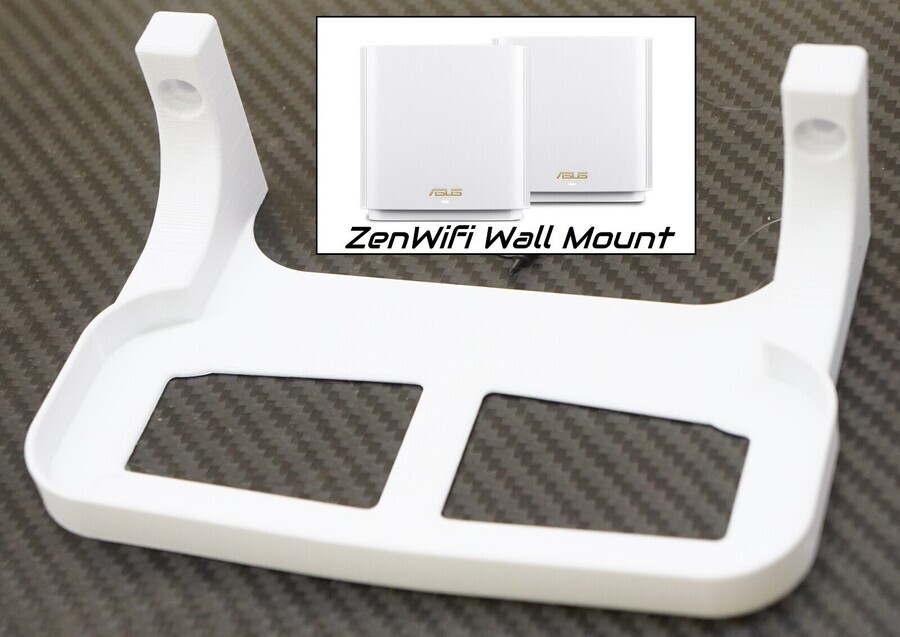 Wall Mount for Asus ZenWifi XT8 Dual-Band WiFi Router (XT8, XT9, AX, AC, CT8)